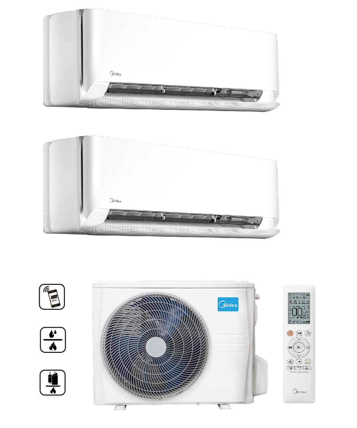 Multi duo BreezeleSS E 2,6 kw + 3,5 + von j. 5,3kw