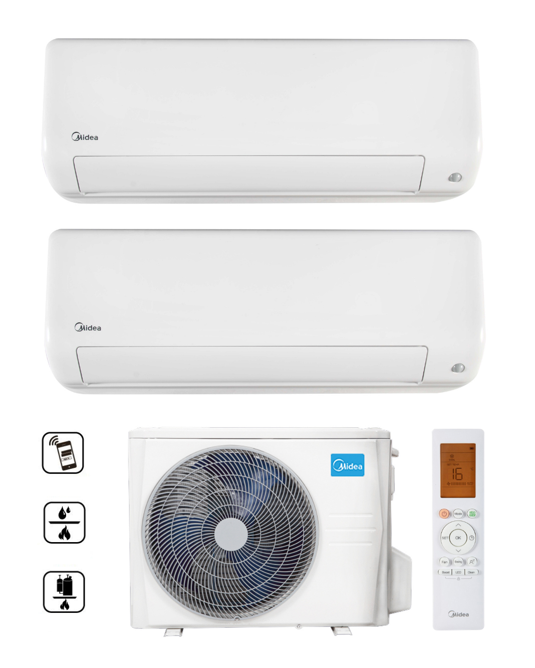 Multi duo All Easy Pro 2,6 kw + 3,5 + von j. 5,3kw